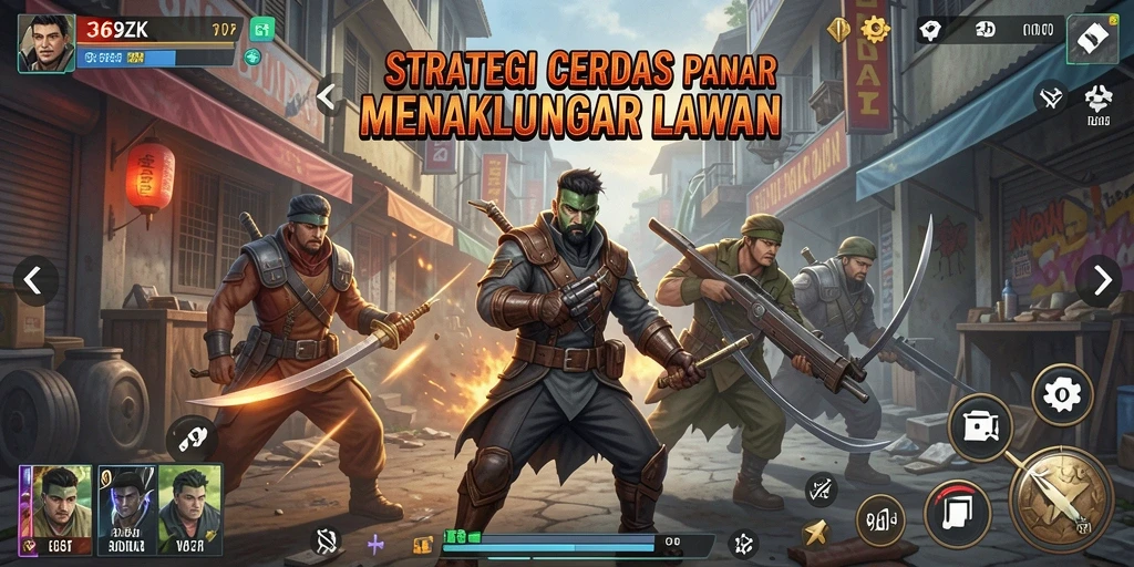 Screenshot gameplay 369ZK menunjukkan aksi strategis yang mendebarkan.