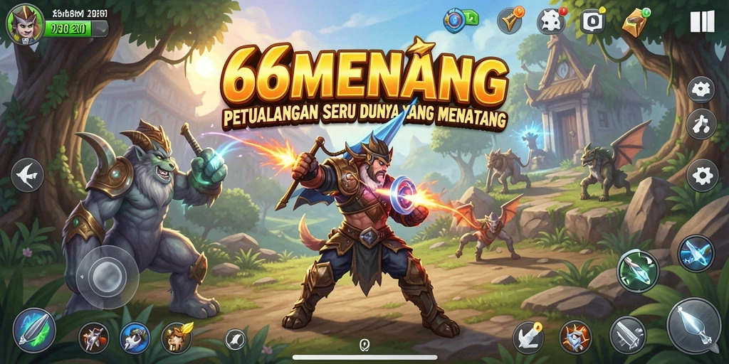 Gameplay seru dan tantangan menarik di 66MENANG.