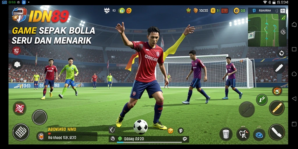 Screenshot menampilkan gameplay IDN89 yang intens dan menarik.