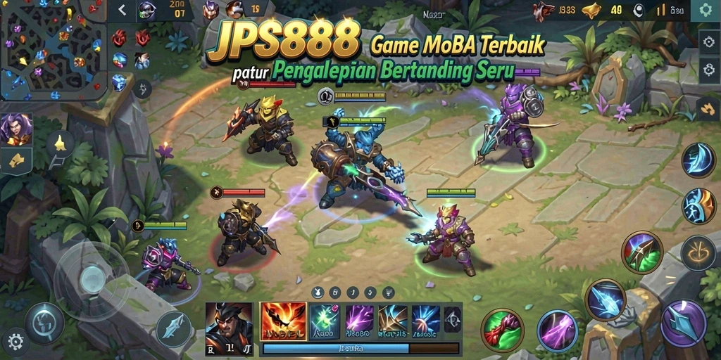 Gameplay seru JPS888 dengan strategi tim yang mendebarkan.