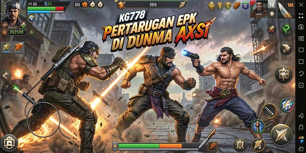 Tampilan gameplay seru dan menegangkan di KG778.
