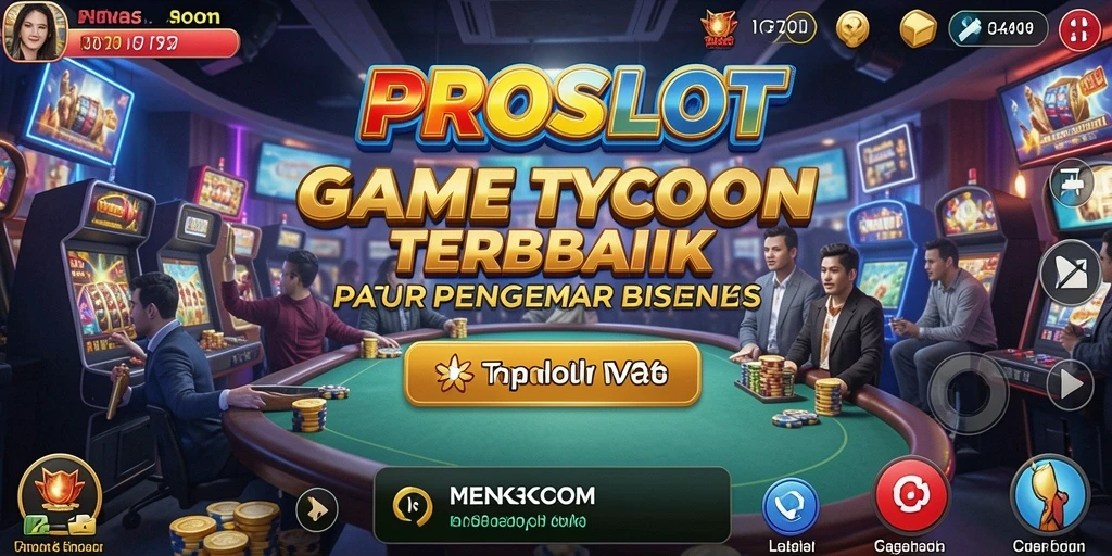 Tampilan gameplay menarik dari PROSLOT dengan banyak mesin slot.