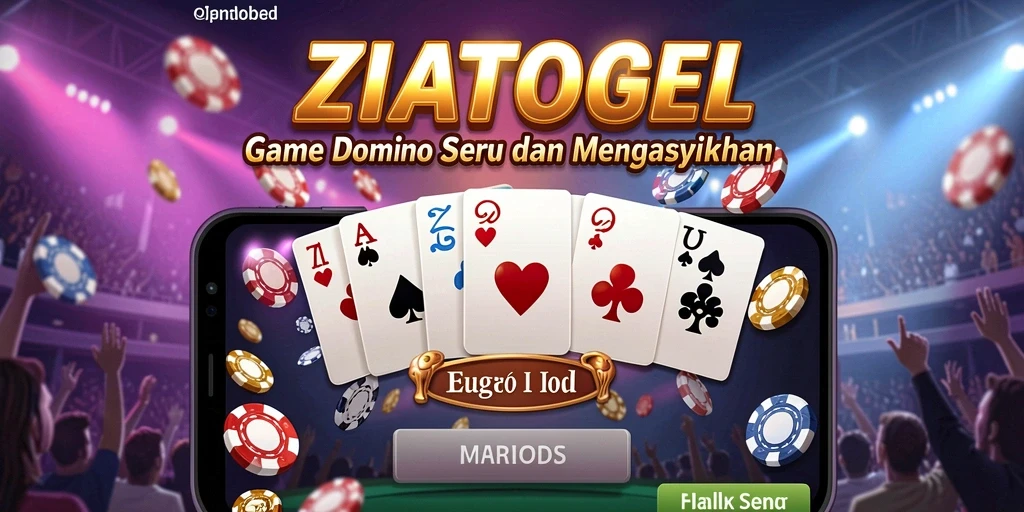Tampilan gameplay ZIATOGEL yang seru dan interaktif.